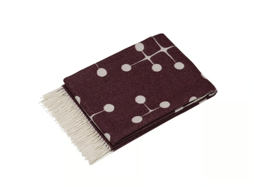 EAMES WOOL BLANKET LIMITED EDITION - Jacquard reversible merino wool blanket by Vitra - view 3