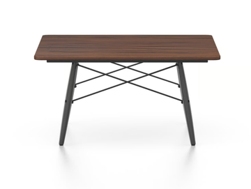 EAMES COFFEE TABLES - Square coffee table with solid American walnut top by Vitra - view 2