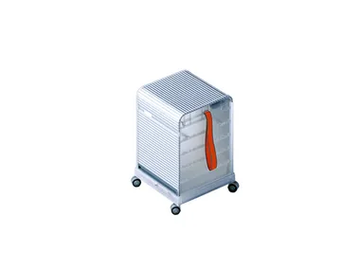 FOLLOW ME - Plastic office drawer unit with castors by Vitra - view 2