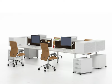 WORKIT - Sectional multiple office desk by Vitra - view 3