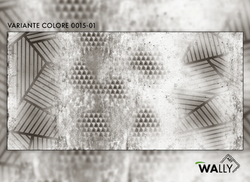 KUBIC - Motif fire retardant washable nonwoven wallpaper by WALLYART - view 3