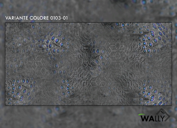 LUXURY - Motif fire retardant washable nonwoven wallpaper by WALLYART - view 3