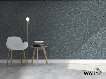 MATRIX - Motif fire retardant washable nonwoven wallpaper by WALLYART - view 2