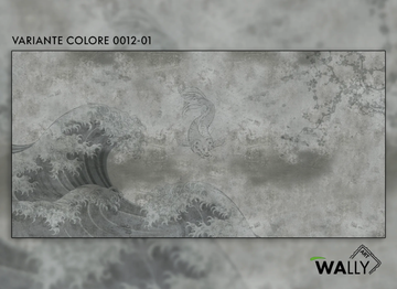 NIHON - Japanese style fire retardant washable nonwoven wallpaper by WALLYART - view 3