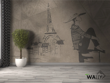 REFLECTIONS - Motif fire retardant washable nonwoven wallpaper by WALLYART - view 2
