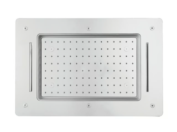 653.20.552 - LED ceiling mounted built-in stainless steel overhead shower by WEISS-STERN - view 3