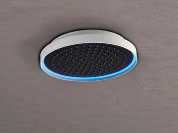 659.32.305 - LED ceiling mounted round stainless steel overhead shower by WEISS-STERN - view 2