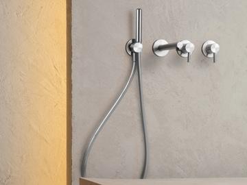 FLOW.ERS 410.00.300 - Wall-mounted bathtub set with hand shower by WEISS-STERN - view 2