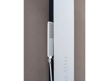 MONTE BIANCO - Wall-mounted shower panel with hand shower by WEISS-STERN - view 3