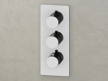 MIX - 3 hole thermostatic shower mixer by WEISS-STERN - view 2