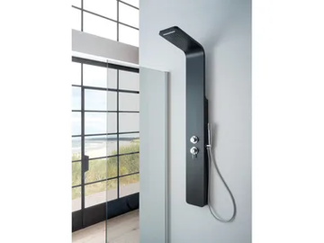 SASSOLUNGO - Wall-mounted shower panel with hand shower by WEISS-STERN - view 2