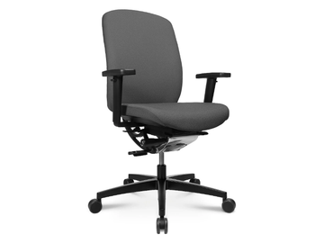 ALUMEDIC 15 - Swivel office chair with 5-Spoke base by Wagner - view 3