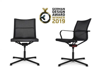D1 OFFICE - Swivel mesh office chair by Wagner - view 3