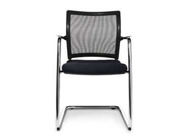 TITAN 10 VISIT - Cantilever reception chair with armrests by Wagner - view 2