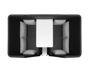 W-LOUNGE WORKSTATION - Acoustic office booth by Wagner - view 3