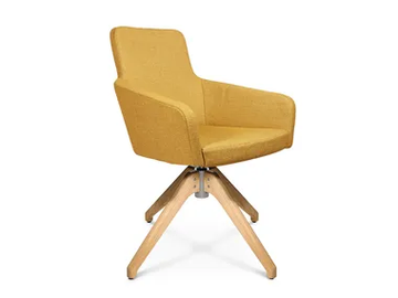 W-CUBE 1 - Trestle-based easy chair by Wagner - view 2