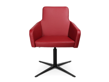 W-CUBE 1 C - Swivel with 4-spoke base easy chair by Wagner - view 3