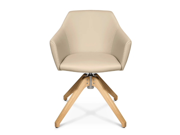 W-CUBE 5 - Swivel trestle-based easy chair by Wagner - view 2