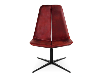 W-LOUNGE CHAIR 2 - Swivel with 4-spoke base easy chair by Wagner - view 2