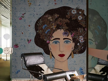 BIANCA - Relief nonwoven wallpaper by Wall&decò - view 2