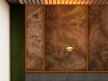 BISTROT - Relief nonwoven wallpaper by Wall&decò - view 2