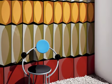 BOITE A BONBONS - Ecological fire retardant wallpaper by Wall&decò - view 2