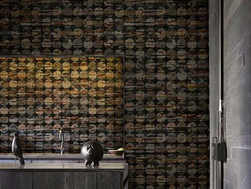 HUTTE - Waterproof washable wallpaper by Wall&decò - view 2