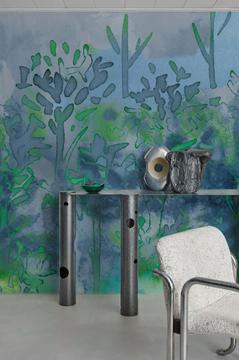 INDIGO - Vinyl wallpaper by Wall&decò - view 3
