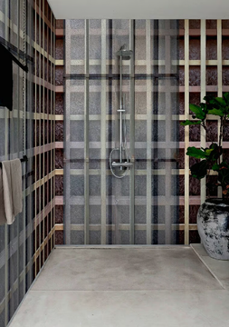 IPPODAMO - Glass-fibre bathroom wallpaper by Wall&decò - view 3