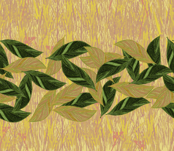 LEAF - Vinyl wallpaper by Wall&decò - view 3
