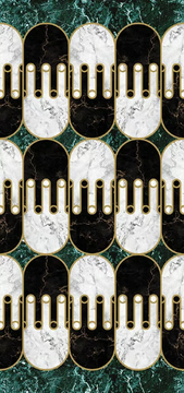 MARBLE GREET - Relief nonwoven wallpaper by Wall&decò - view 3