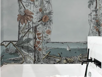 ROBINSON - Waterproof washable wallpaper by Wall&decò - view 2