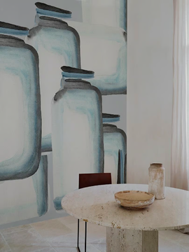 OUTLINES - Wallpaper with d.ecodura™ backing by Wall&decò - view 3