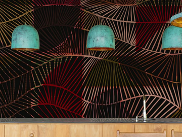 A COMFORTING BALANCE - Glass-fibre bathroom wallpaper by Wall&decò - view 2
