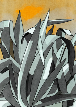 AGAVÉ - Relief nonwoven wallpaper by Wall&decò - view 3