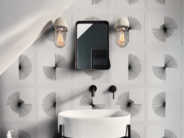 BOW TIE - Bathroom wallpaper by Wall&decò - view 2