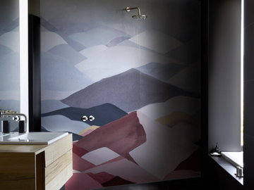 DIMANCHE - Bathroom wallpaper by Wall&decò - view 2
