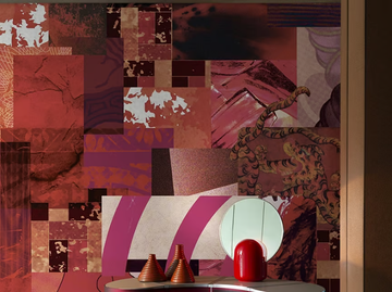 FIL ROUGE - Relief nonwoven wallpaper by Wall&decò - view 2
