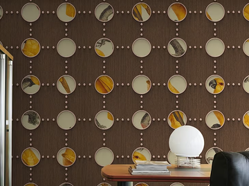 FLOW - Relief nonwoven wallpaper by Wall&decò - view 2