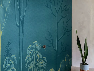 GARDEN GLOW - Glass-fibre bathroom wallpaper by Wall&decò - view 2