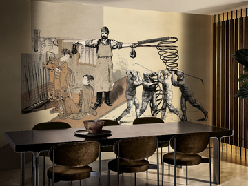 GOLFING - Panoramic wallpaper by Wall&decò - view 2
