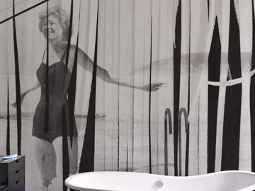 LIDO - Bathroom wallpaper by Wall&decò - view 2
