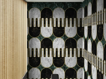 MARBLE GREET - Relief nonwoven wallpaper by Wall&decò - view 2