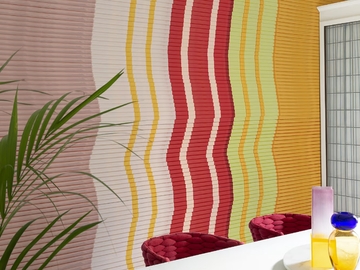 NEWS ON PAPER - Striped vinyl wallpaper by Wall&decò - view 2