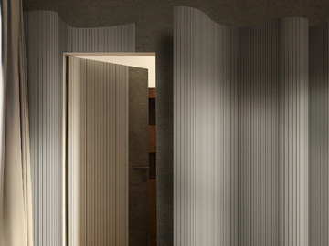 OVER - Striped wallpaper by Wall&decò - view 2