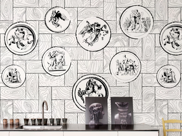 SAVE THE PAST - Bathroom wallpaper by Wall&decò - view 2