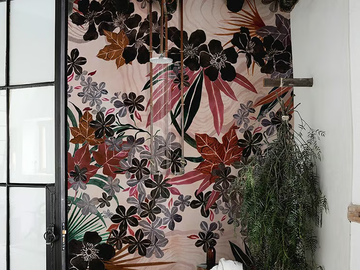 UBUD - Glass-fibre bathroom wallpaper by Wall&decò - view 2
