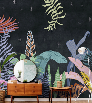 TROPICAL REVERIE - Tropical wallpaper, eco-friendly, PVC free and washable by WallPepper®/Group - view 3