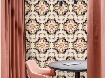 BUTTERTILES - Classic wallpaper, eco-friendly, PVC free and washable by WallPepper®/Group - view 2