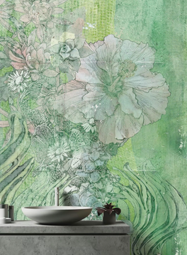 EQUATOR - Tropical wallpaper, PVC free, eco, washable by WallPepper®/Group - view 3
